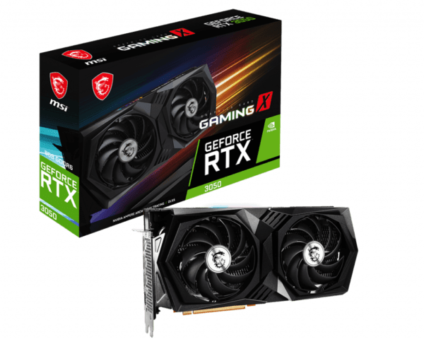 GPU-MSI GEFORCE RTX 3050 GAMING X 8GB