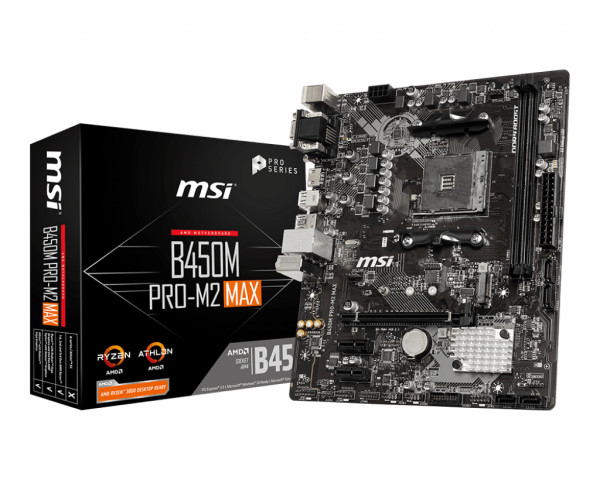 MSI B450M PRO-VDH MAX